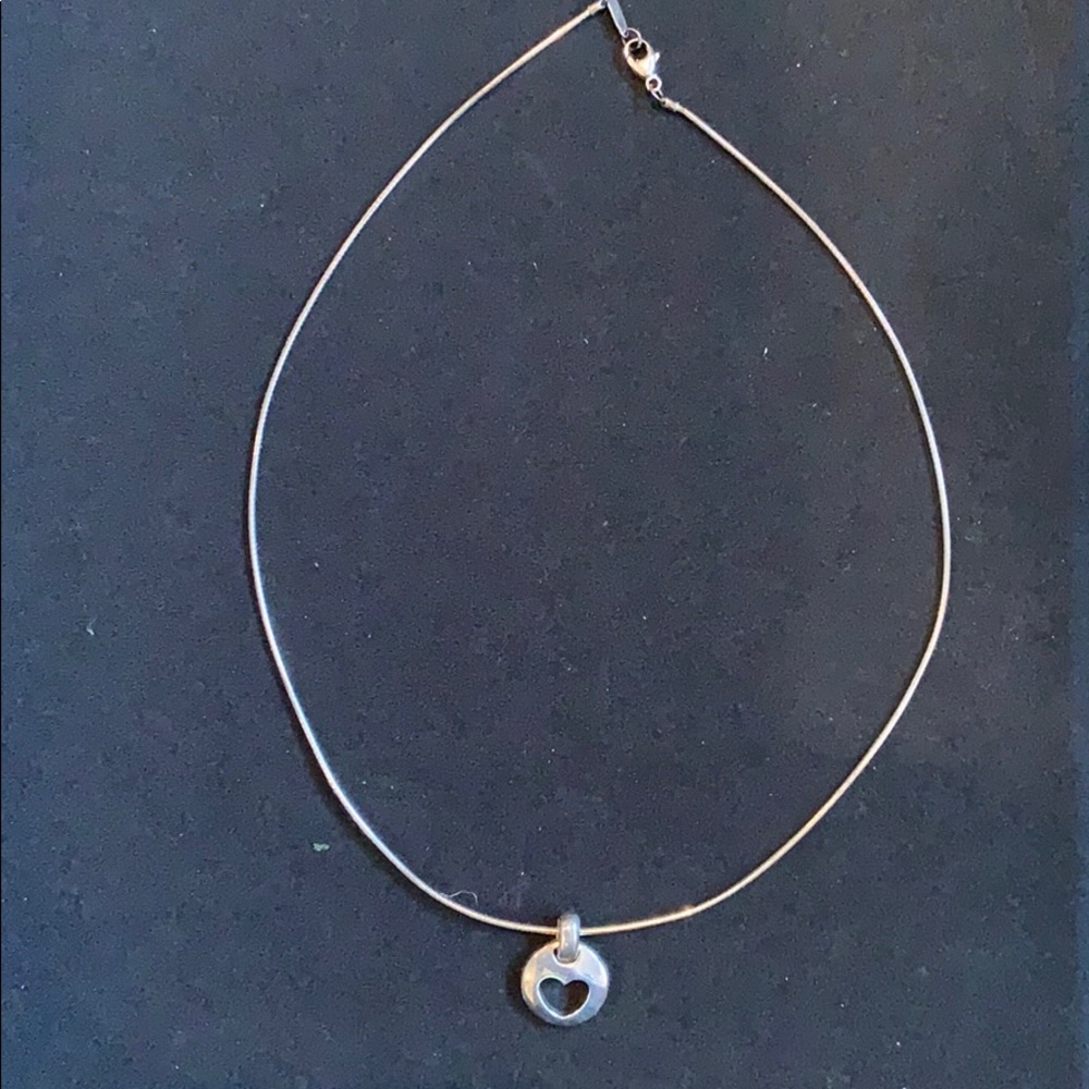 Tiffany & co heart necklace